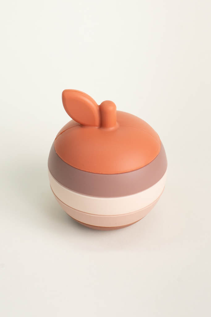 Olive Baby Silicone Stacker Apple