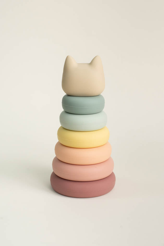 Baby Silicone Stacker Cat