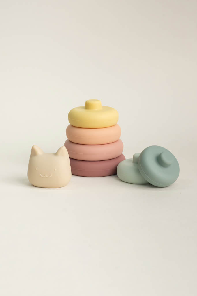 Baby Silicone Stacker Cat