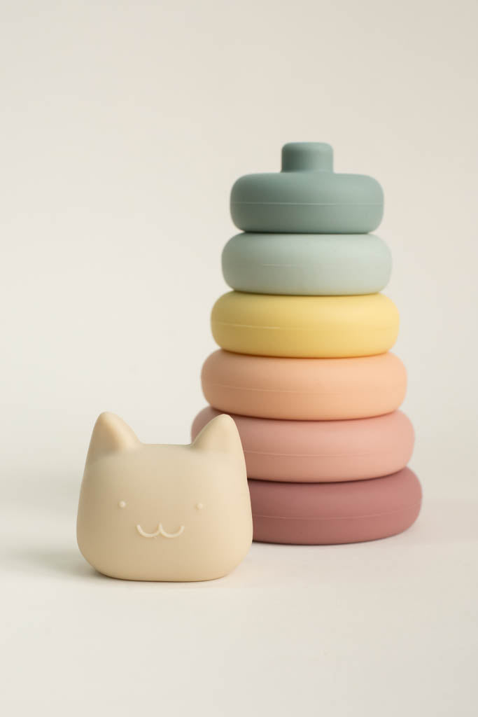 Baby Silicone Stacker Cat