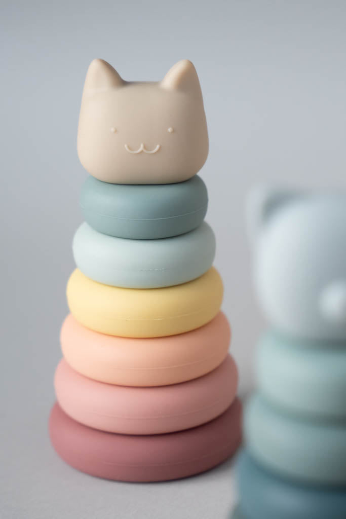 Baby Silicone Stacker Cat